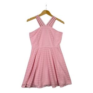 The Children's‎ Place Girls Textured Halter Dress LT Plum Size XL 14 NWT